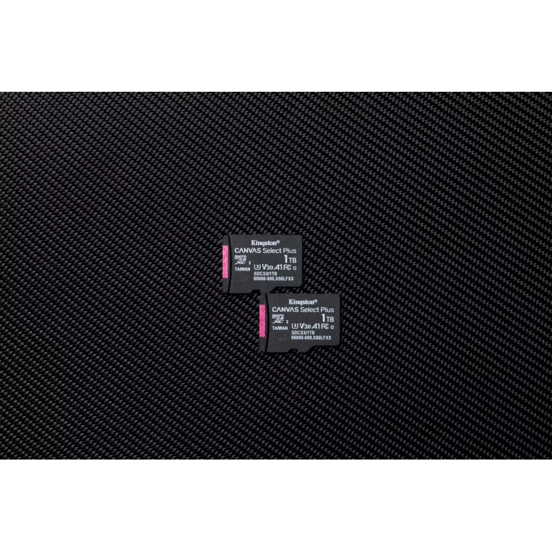 Kingston Technology 1TB micSDXC Canvas Select Plus Gen3 150R A1 yksittäispakkaus ilman adapteria