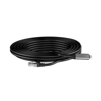 DIGITUS USB-C 3.2 Gen1 - RJ45 Ethernet-kaapeli - CAT6a S/FTP musta - 2m