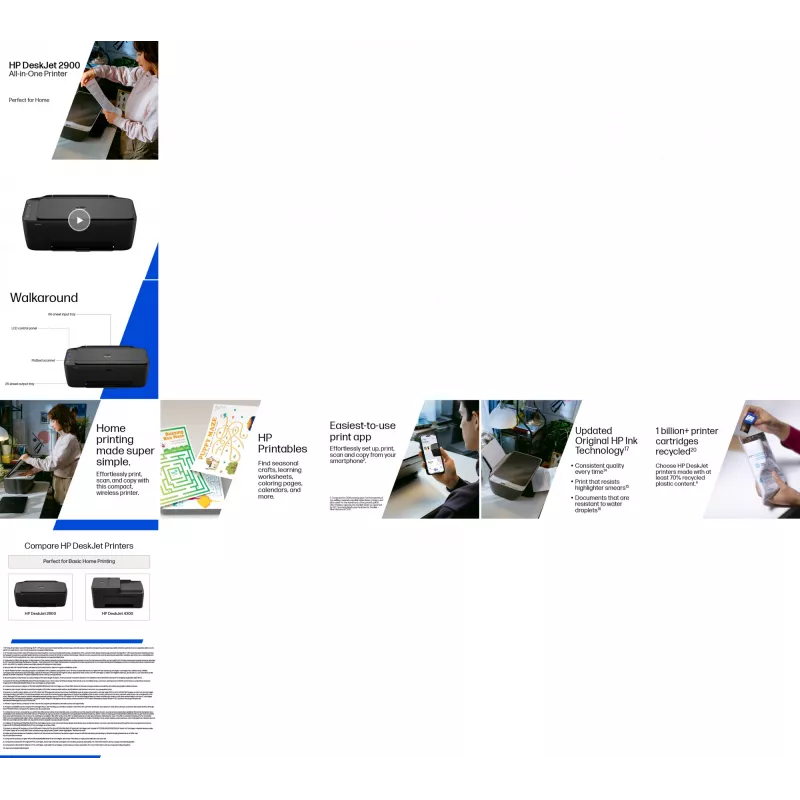 HP DeskJet 2910 langaton 3-in-1 väritulostin terminen mustesuihku 4800x1200 DPI