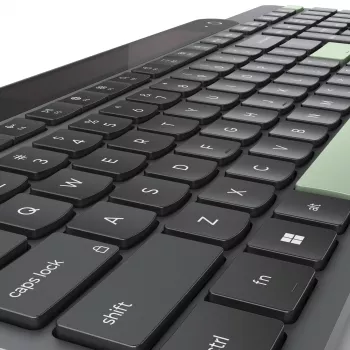 Lenovo 4Y41R69494 näppäimistö koti-/toimistokäyttöön Bluetooth US-englanti musta, vihreä