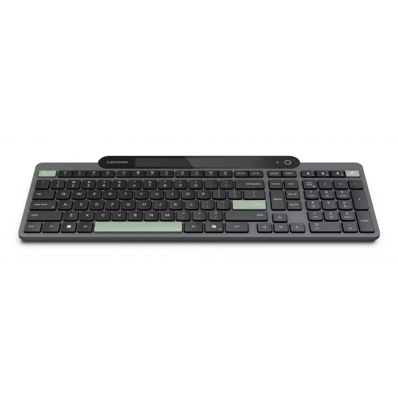 Lenovo 4Y41R69494 näppäimistö koti-/toimistokäyttöön Bluetooth US-englanti musta, vihreä