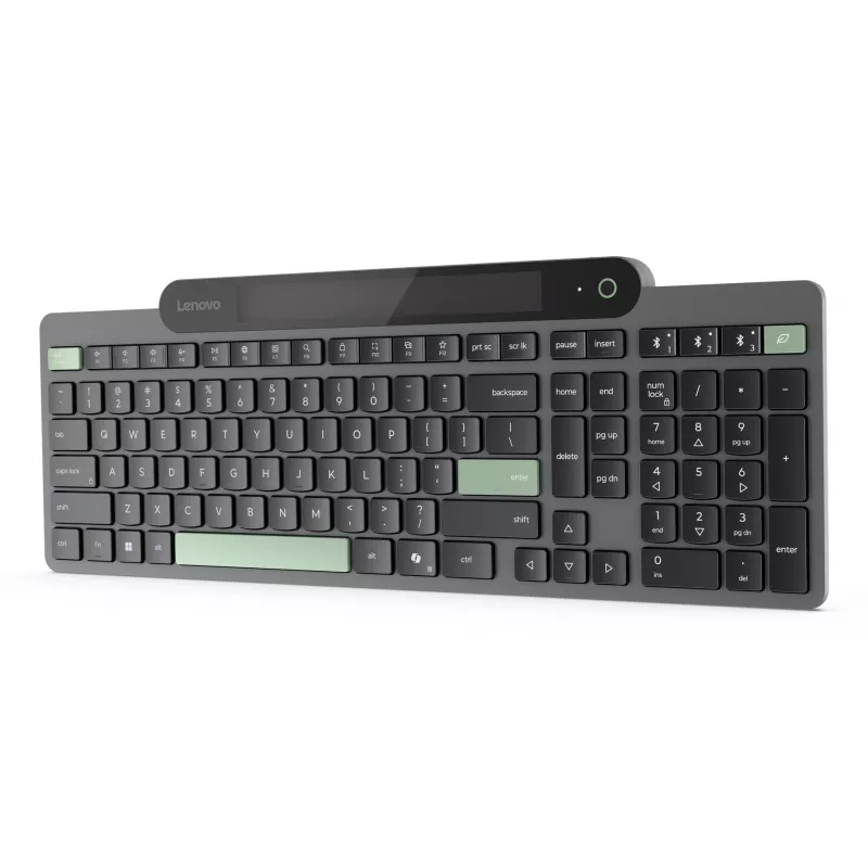 Lenovo 4Y41R69494 näppäimistö koti-/toimistokäyttöön Bluetooth US-englanti musta, vihreä