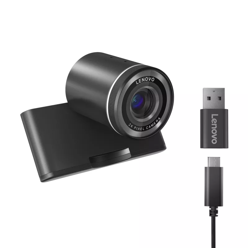 Lenovo 4XC1Q25245 web-kamera 4 MP 1920 x 1080 pikseliä USB-C musta