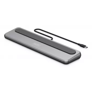 Digitus USB-C 8K-telakointiasema, 12 porttia, USB 3.2 Gen 2, 100 W