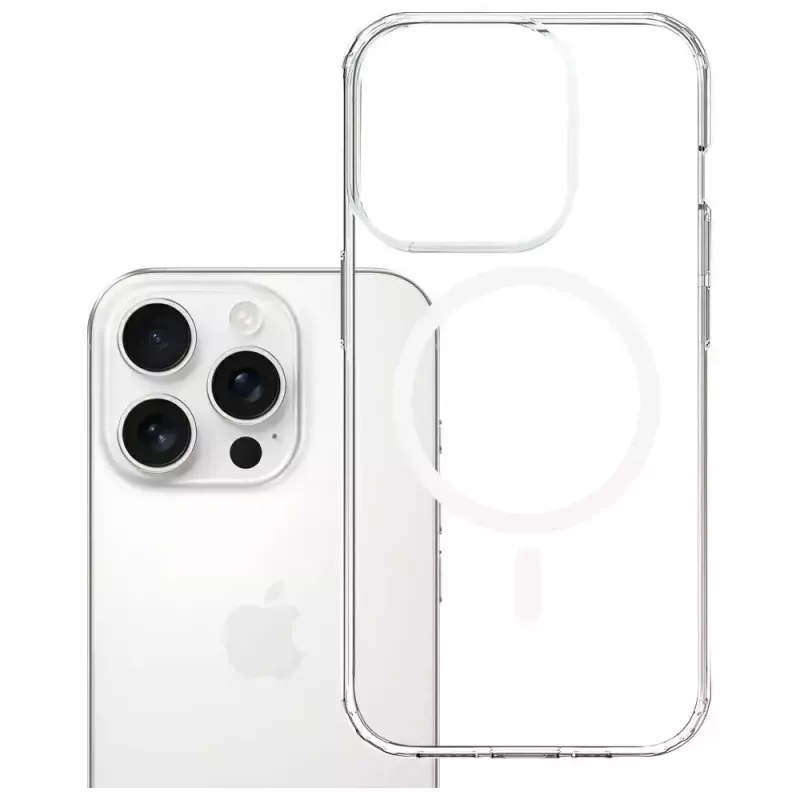 Puhelinkotelo 3MK Armor MagCase Apple iPhone 15 Pro MagSafe-yhteensopiva ohut muotoilu