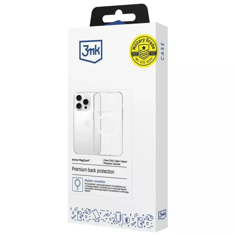 Puhelinkotelo 3MK Armor MagCase Apple iPhone 15 Pro Max – kestävä, ohut magneettimuotoilu