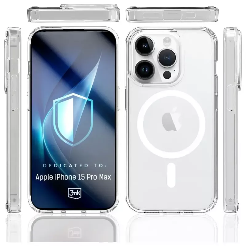 Puhelinkotelo 3MK Armor MagCase Apple iPhone 15 Pro Max – kestävä, ohut magneettimuotoilu