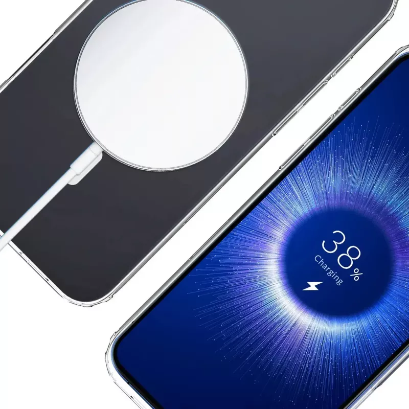 Kotelo puhelinkotelo 3MK Armor MagCase iPhone 16, 6,1 tuumaa (15,5 cm), läpinäkyvä, PC+TPU