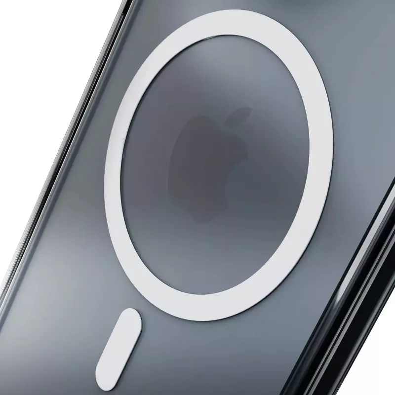 Kotelo puhelinkotelo 3MK Armor MagCase iPhone 16, 6,1 tuumaa (15,5 cm), läpinäkyvä, PC+TPU