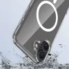 Kotelo puhelinkotelo 3MK Armor MagCase iPhone 16, 6,1 tuumaa (15,5 cm), läpinäkyvä, PC+TPU