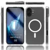 Kotelo puhelinkotelo 3MK Armor MagCase iPhone 16, 6,1 tuumaa (15,5 cm), läpinäkyvä, PC+TPU