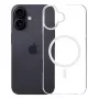 Kotelo puhelinkotelo 3MK Armor MagCase iPhone 16, 6,1 tuumaa (15,5 cm), läpinäkyvä, PC+TPU