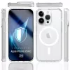 3MK Armor MagCase suojakuori iPhone 16 Pro -puhelimelle, MagSafe, läpinäkyvä, TPU