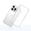 3MK Armor MagCase suojakuori iPhone 16 Pro -puhelimelle, MagSafe, läpinäkyvä, TPU