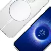 3MK Armor MagCase suojakuori iPhone 16 Pro -puhelimelle, MagSafe, läpinäkyvä, TPU
