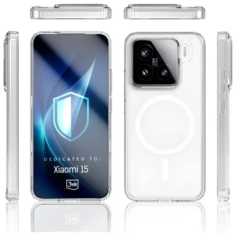 Puhelinkotelo 3MK Armor MagCase Xiaomi 15 — kestävä, kevyt suojakotelo