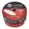 HP DVD-R 4,7 GB 16x tulostettavat levyt, 50 kpl:n pakkaus (DME00070WIP-3)