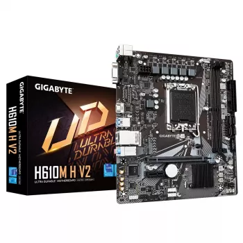 Emolevy GIGABYTE H610M H V2, Intel H610, LGA 1700, Micro ATX