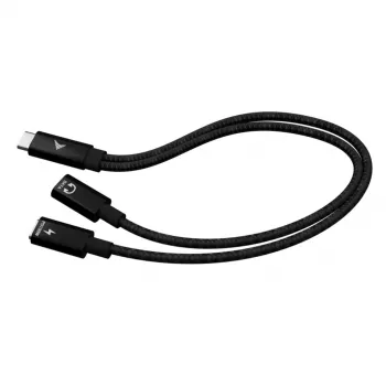 i-tec USB-C-kaapelinsplitteri ääni/data + Power Delivery 100 W