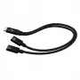 i-tec USB-C-kaapelinsplitteri ääni/data + Power Delivery 100 W