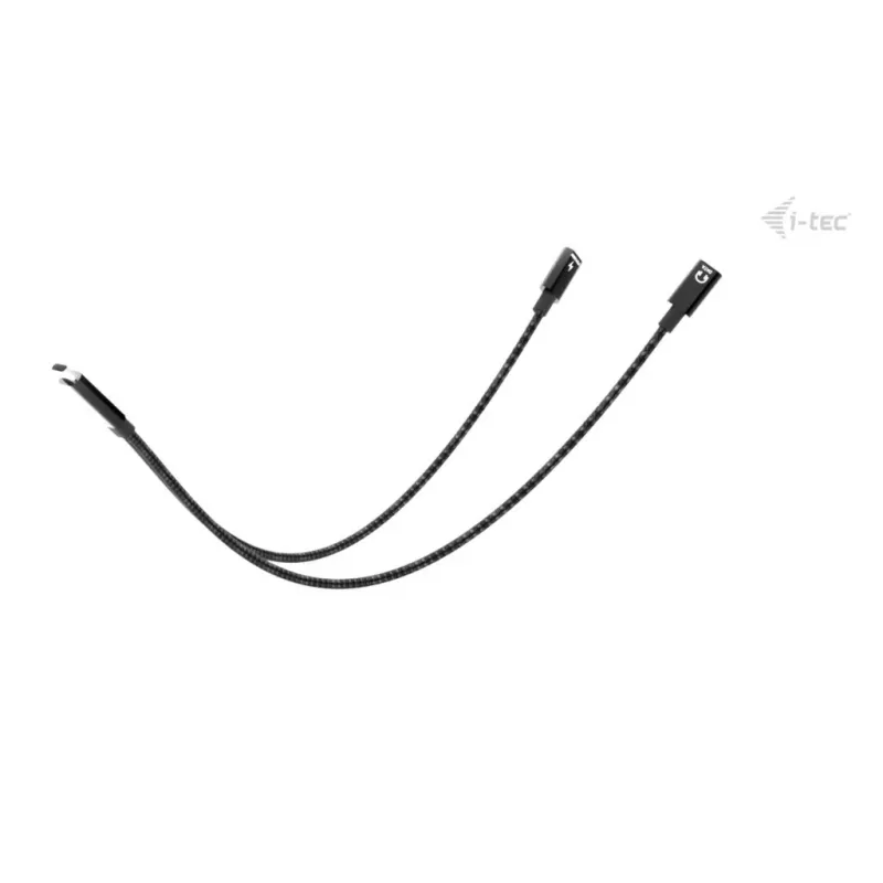 i-tec USB-C-kaapelinsplitteri ääni/data + Power Delivery 100 W