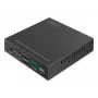 DIGITUS DS-55348 HDMI-valokuitu KVM IP -jatkosarja, 4K/60 Hz, 40 km/300 m, IP 1G, musta