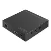 DIGITUS DS-55348 HDMI-valokuitu KVM IP -jatkosarja, 4K/60 Hz, 40 km/300 m, IP 1G, musta