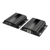 DIGITUS HDMI IP -jatkosarja - 4K/60Hz 120/200 m, PoE, yksi-moneen, CAT, musta