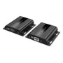 DIGITUS HDMI IP -jatkosarja - 4K/60Hz 120/200 m, PoE, yksi-moneen, CAT, musta