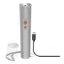 Käsivalaisin Hama FL350-C hopea LED 3W USB ladattava