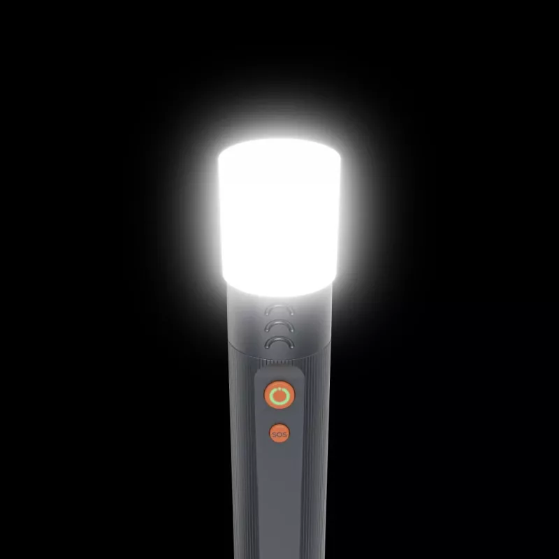 Ladattava LED-taskulamppu HAMA FLX1200-C — alumiini, iskunkestävä, 4 tilaa + SOS