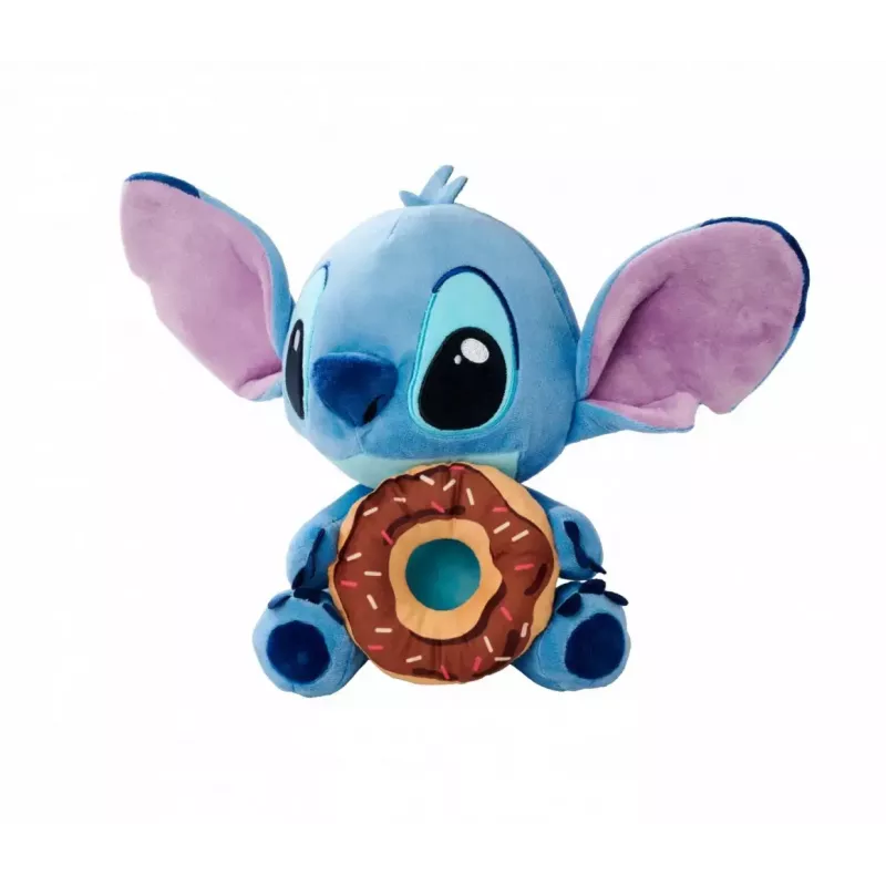 Pehmolelu SIMBA Maskotti Stitch donitsilla 25 cm pehmohahmo