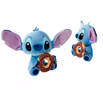 Pehmolelu SIMBA Maskotti Stitch donitsilla 25 cm pehmohahmo
