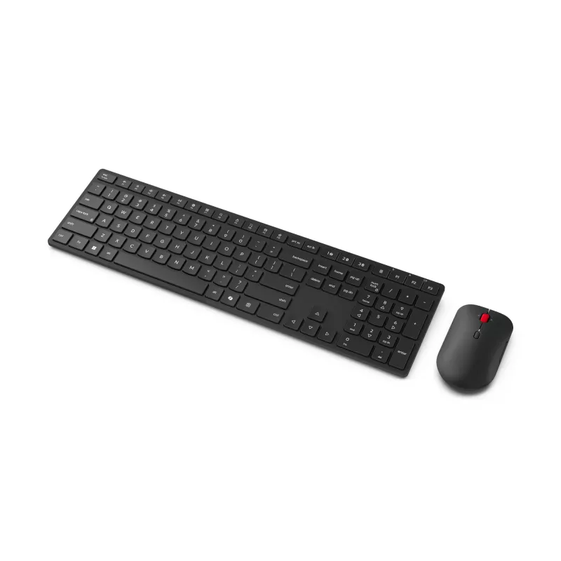 Lenovo 4X31S04810 näppäimistö hiiri sisältyy toimisto RF langaton + Bluetooth US English musta