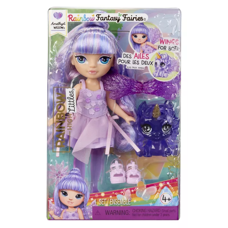 Rainbow High Littles Rainbow Fantasy Fairies -nukke - Amethyst (violetti)