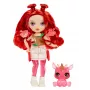 Rainbow High Littles Rainbow Fantasy Fairies -nukke - Apple (punainen)
