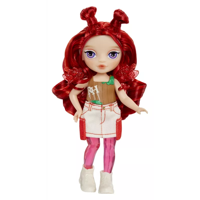 Rainbow High Littles Rainbow Fantasy Fairies -nukke - Apple (punainen)