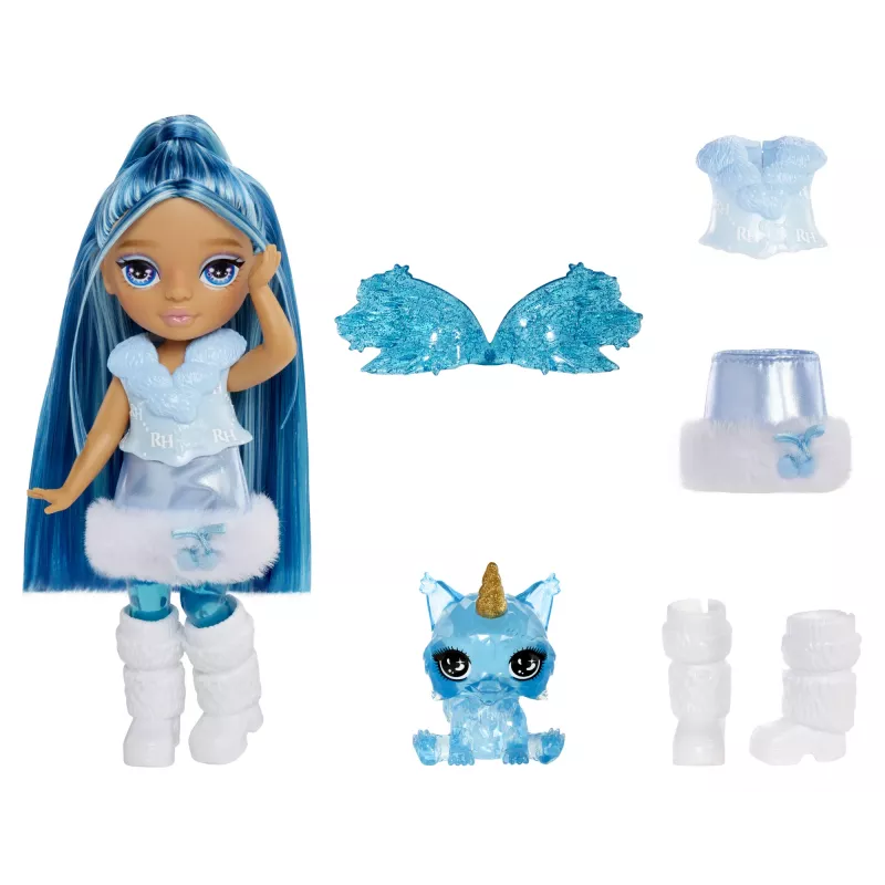 Rainbow High Littles Rainbow Fantasy Fairies -nukke - Sapphire (sininen)