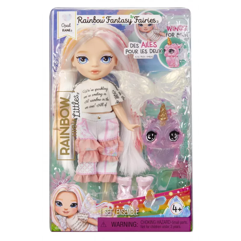 Rainbow High Littles Rainbow Fantasy Fairies -nukke - Opal (Rainbow)