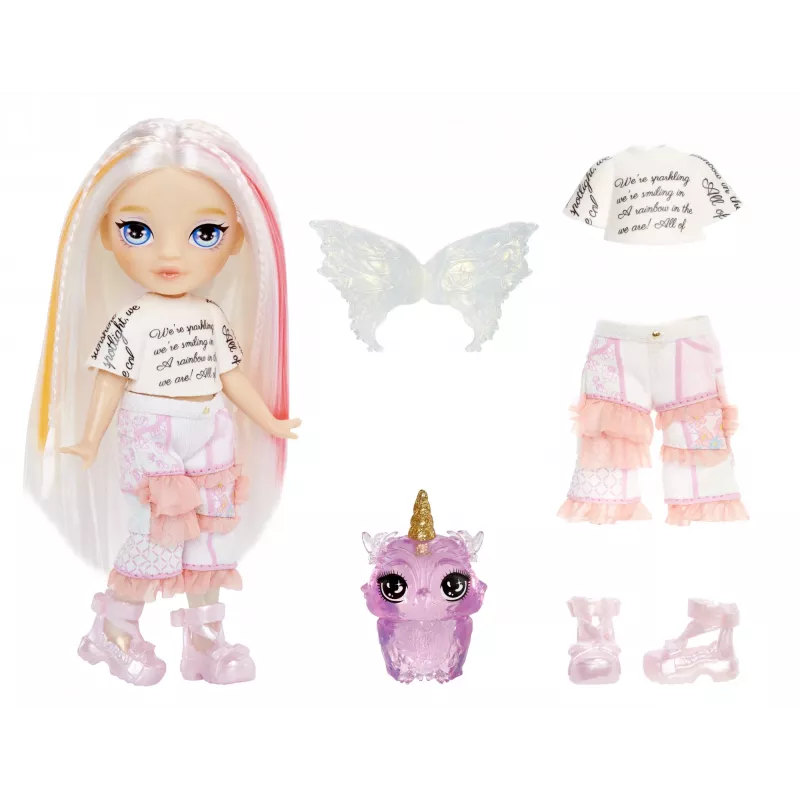 Rainbow High Littles Rainbow Fantasy Fairies -nukke - Opal (Rainbow)