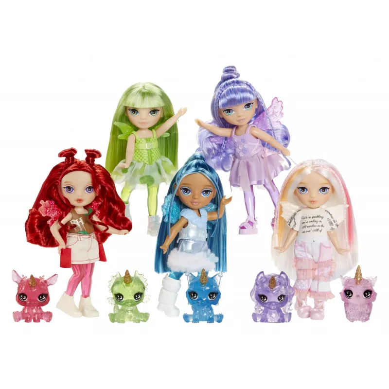 Rainbow High Littles Rainbow Fantasy Fairies -nukke - Opal (Rainbow)