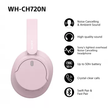 Kuulokkeet Sony WHCH720NP.CE7