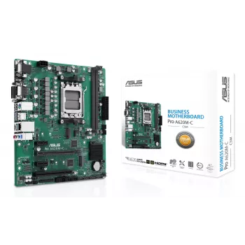 Emolevy ASUS PRO A620M-C-CSM AMD A620 Socket AM5 micro ATX