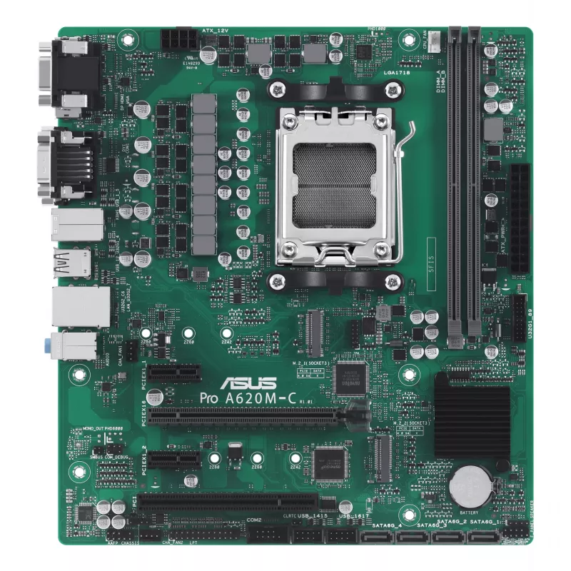 Emolevy ASUS PRO A620M-C-CSM AMD A620 Socket AM5 micro ATX