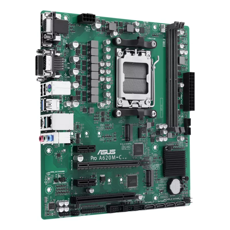 Emolevy ASUS PRO A620M-C-CSM AMD A620 Socket AM5 micro ATX