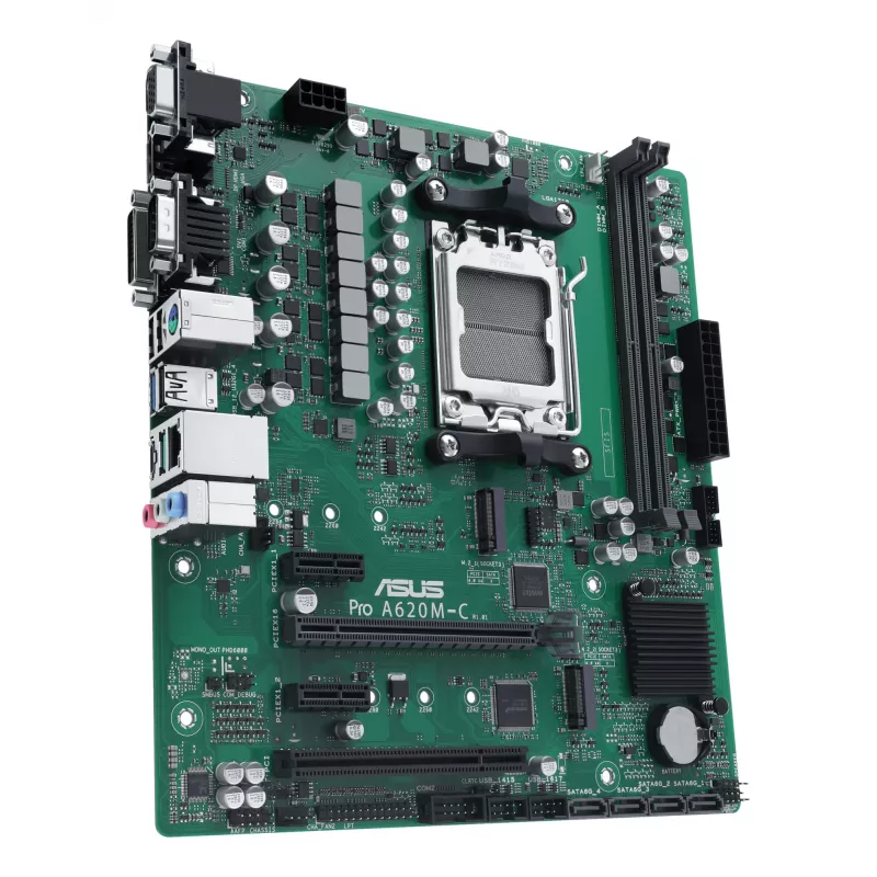 Emolevy ASUS PRO A620M-C-CSM AMD A620 Socket AM5 micro ATX