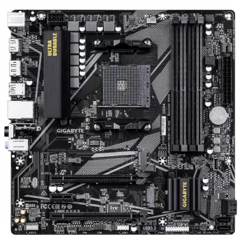 GIGABYTE B550M DS3H AC R2 -emolevy - AMD Ryzen 5000 -suorittimet, 5+3 vaihe VRM, jopa 4733 MHz DDR4 (OC), 1x PCIe 4.0 + 1x PCIe 3.0 M.2, Wi-Fi 5, 1 GbE LAN, USB 3.2 Gen 1