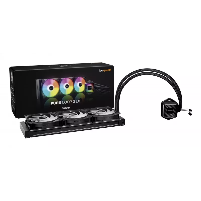 be quiet! PURE LOOP 3 LX prosessorin nestejäähdytysjärjestelmä 12 cm musta 1 kpl