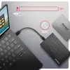 Axagon EE25-XA6C kompakti alumiininen USB-C 5 Gbit/s – SATA 6G ulkoinen kotelo 2,5