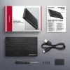 Axagon EE25-XA6C kompakti alumiininen USB-C 5 Gbit/s – SATA 6G ulkoinen kotelo 2,5